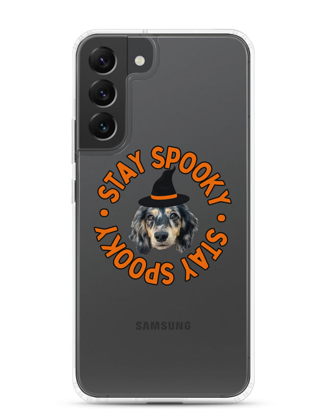 Stay Spooky Custom Clear Case for Samsung®