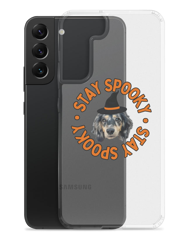 Stay Spooky Custom Clear Case for Samsung®