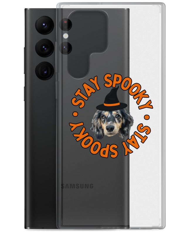 Stay Spooky Custom Clear Case for Samsung®