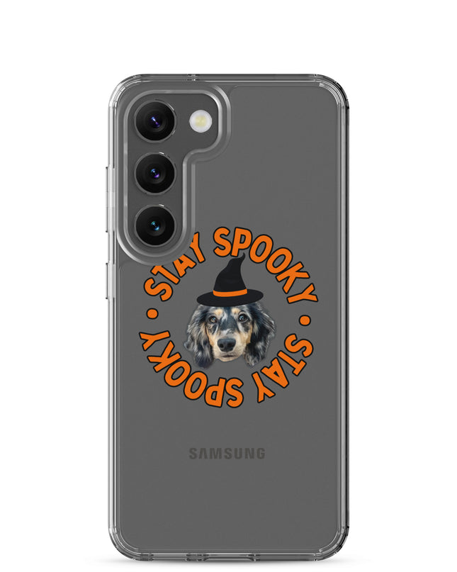 Stay Spooky Custom Clear Case for Samsung®
