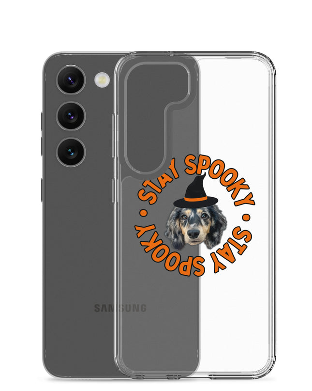 Stay Spooky Custom Clear Case for Samsung®