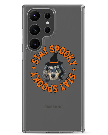 Stay Spooky Custom Clear Case for Samsung®