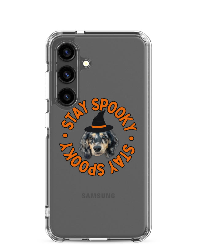 Stay Spooky Custom Clear Case for Samsung®