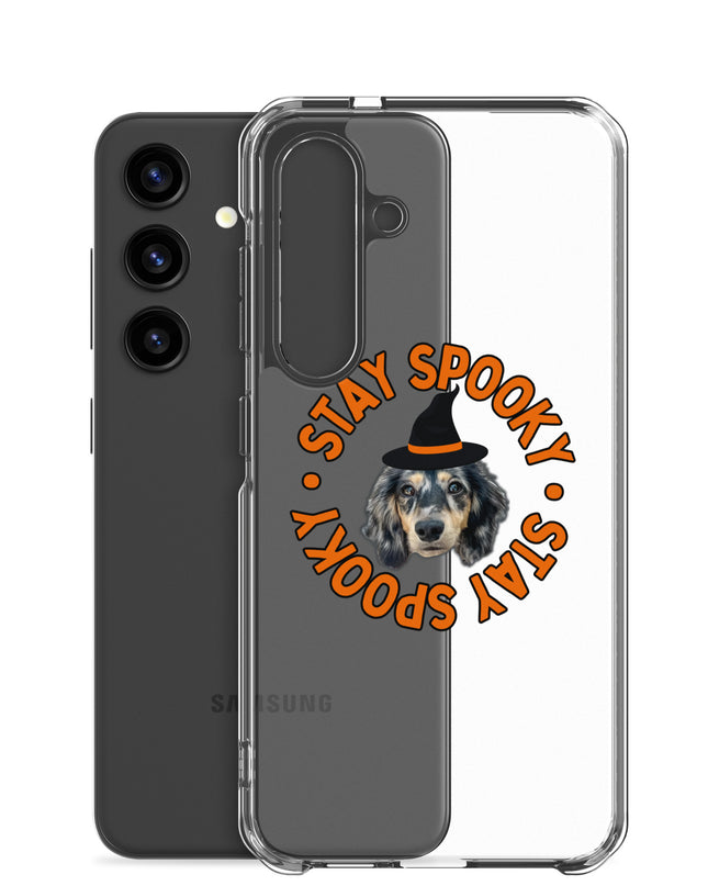 Stay Spooky Custom Clear Case for Samsung®