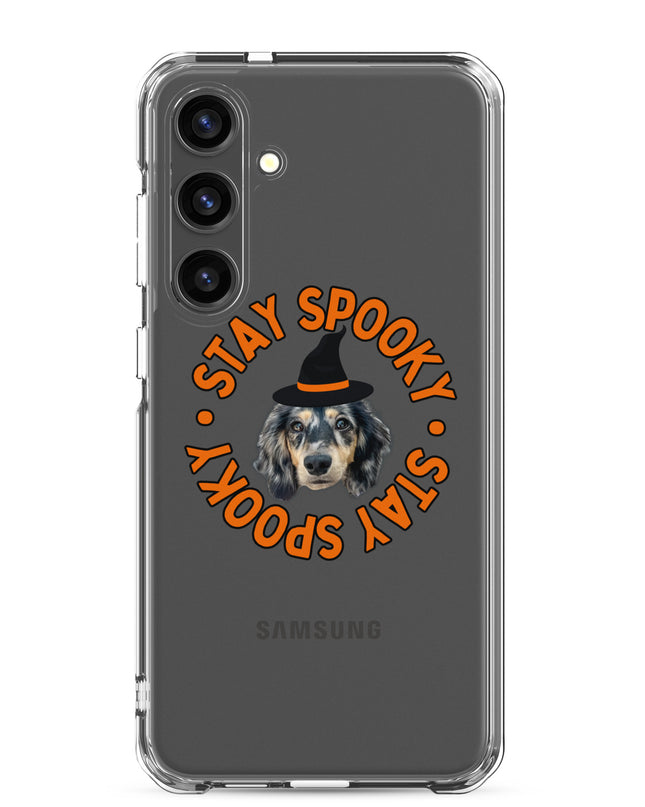 Stay Spooky Custom Clear Case for Samsung®