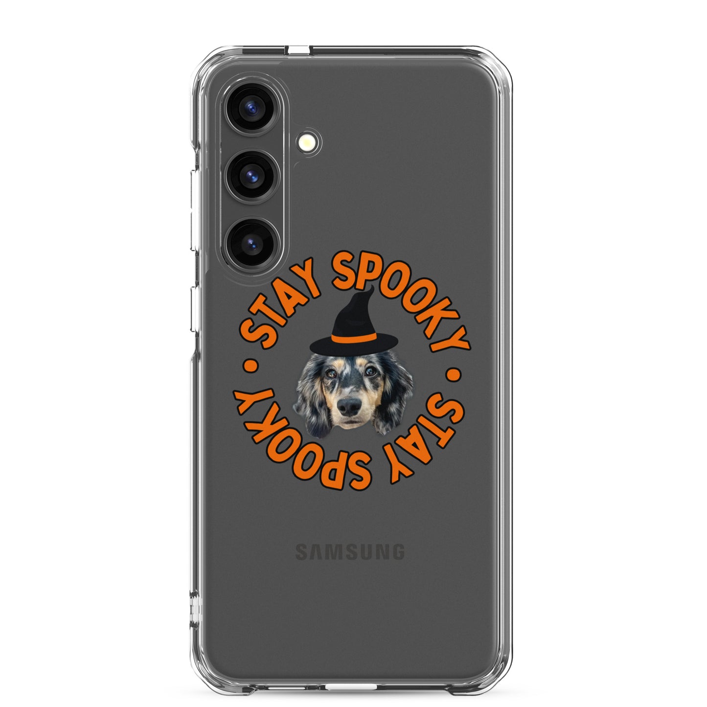 Stay Spooky Custom Clear Case for Samsung®