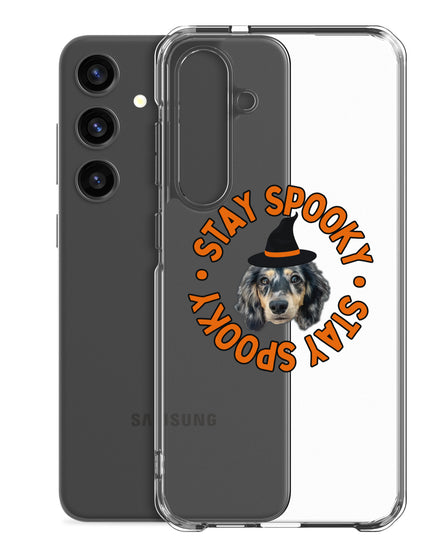 Stay Spooky Custom Clear Case for Samsung®