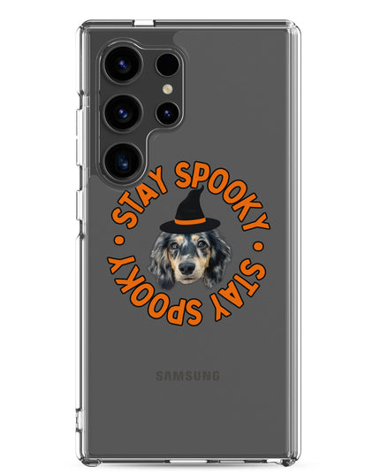 Stay Spooky Custom Clear Case for Samsung®