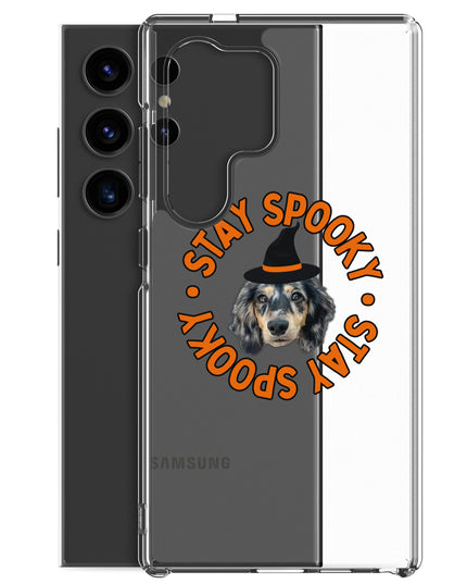 Stay Spooky Custom Clear Case for Samsung®