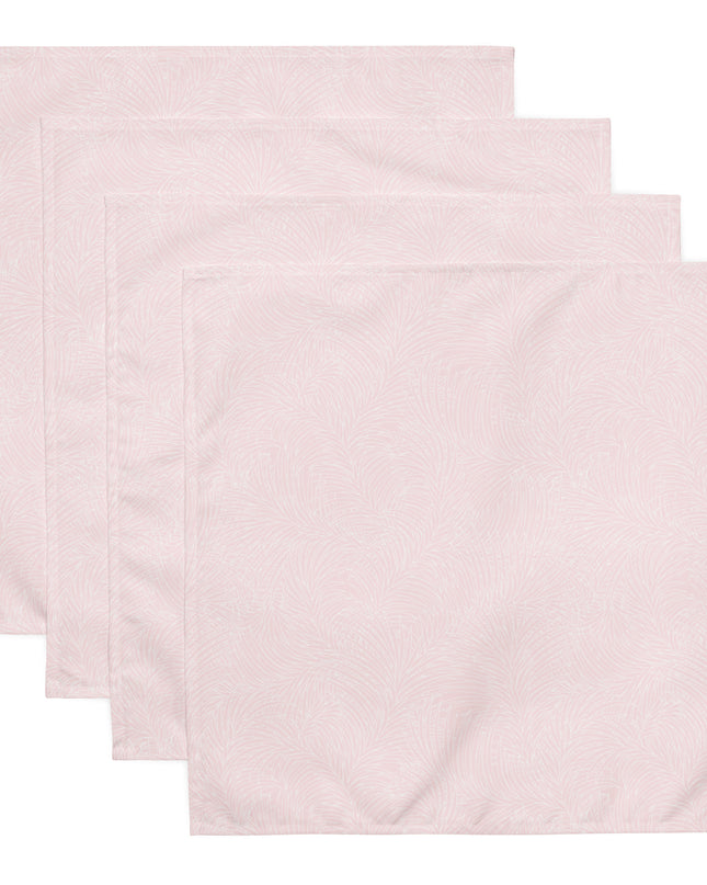 Palms Pink Cloth Napkin Set