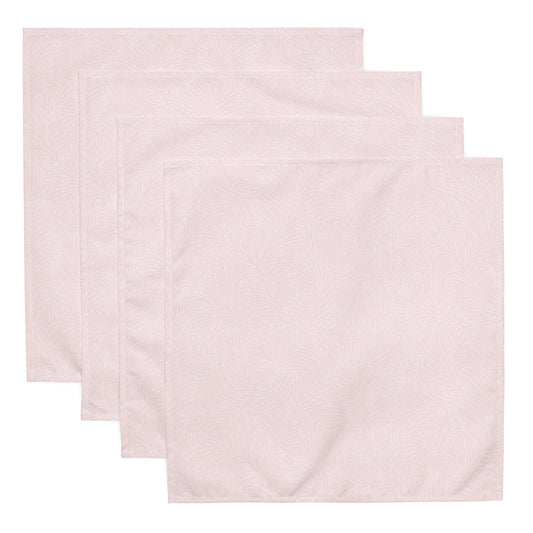 Palms Pink Cloth Napkin Set