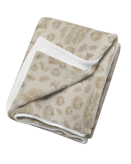 Throw Blanket - Autumn Dachshund Toile