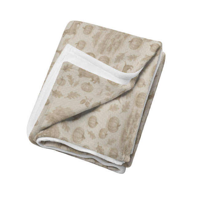 Throw Blanket - Autumn Dachshund Toile