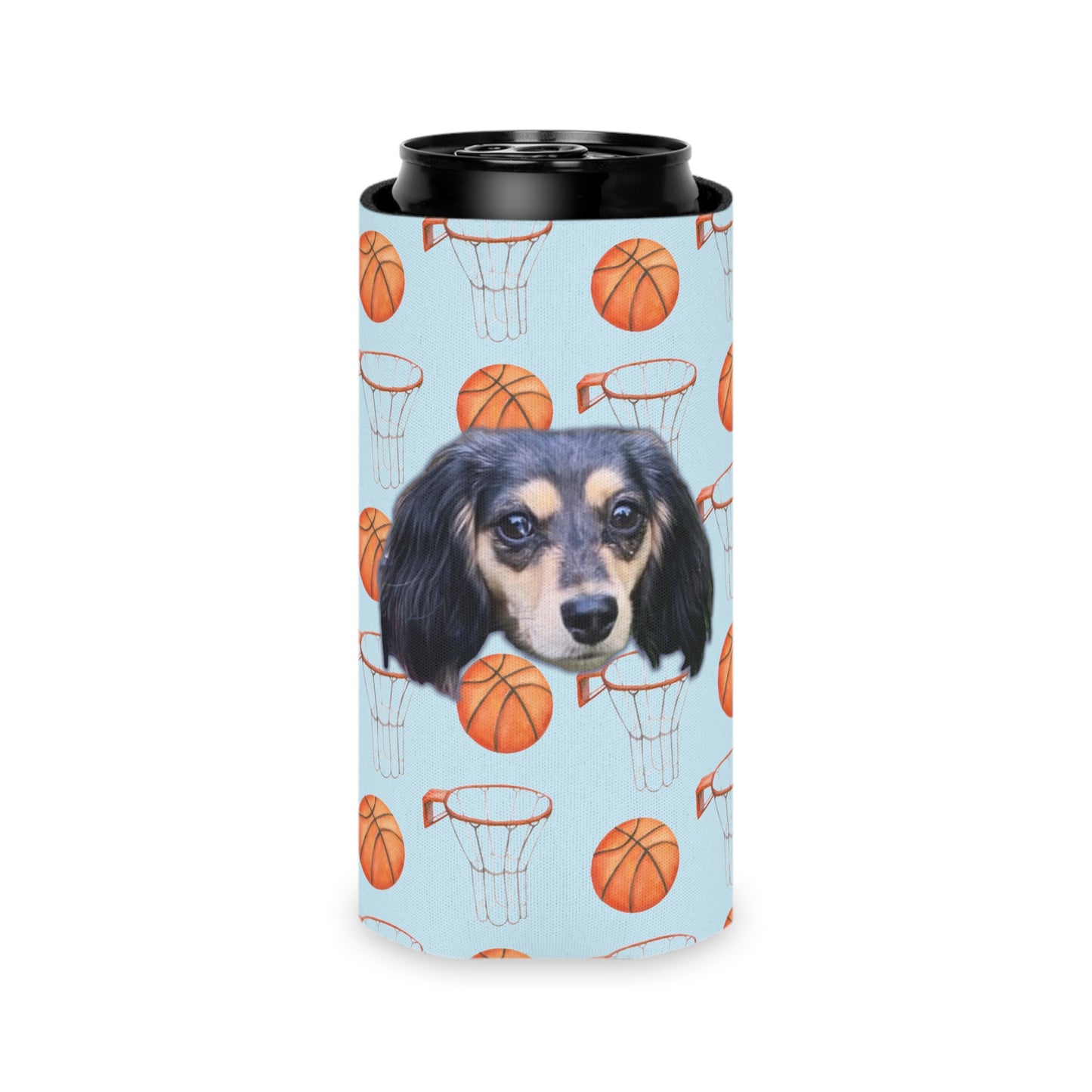 Happy Hoops Custom Can Cooler Coozie