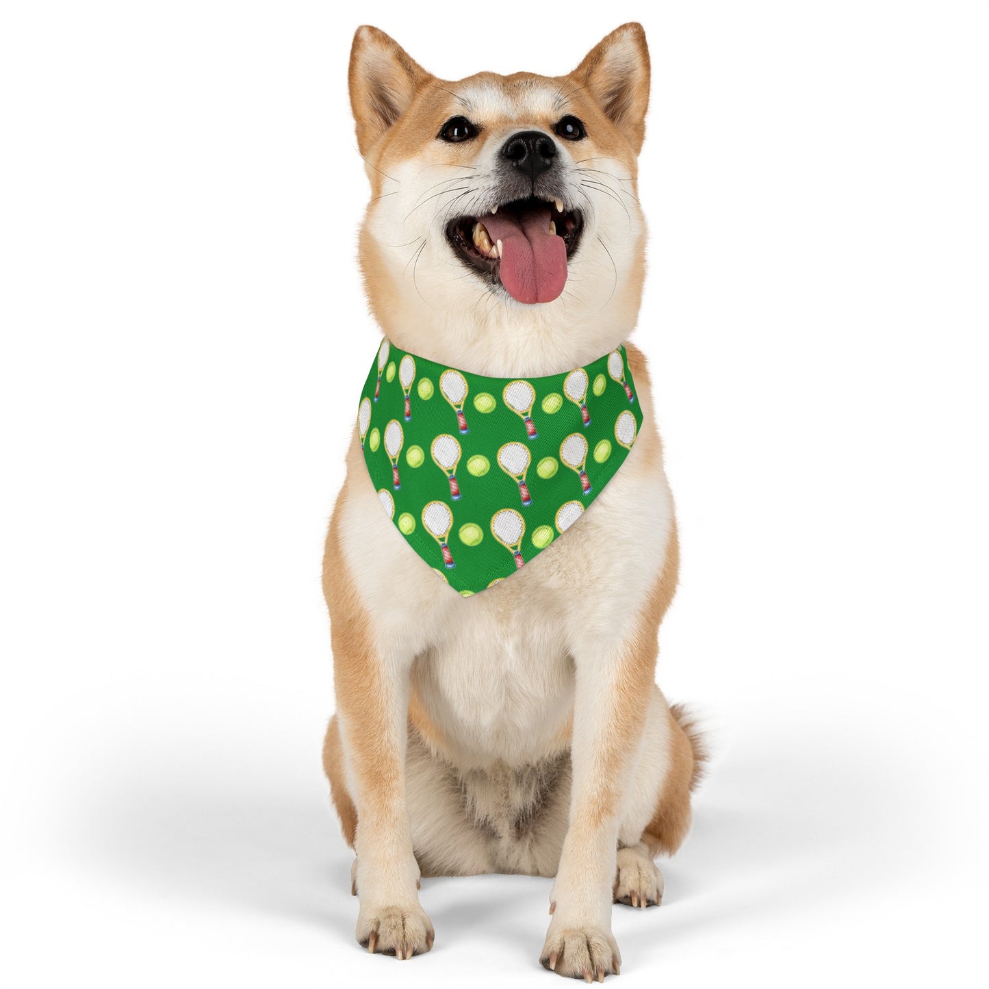 Tennis Time Collar Pet Bandana