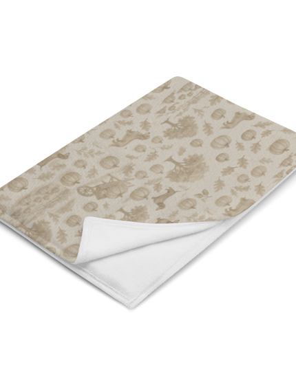 Throw Blanket - Autumn Dachshund Toile