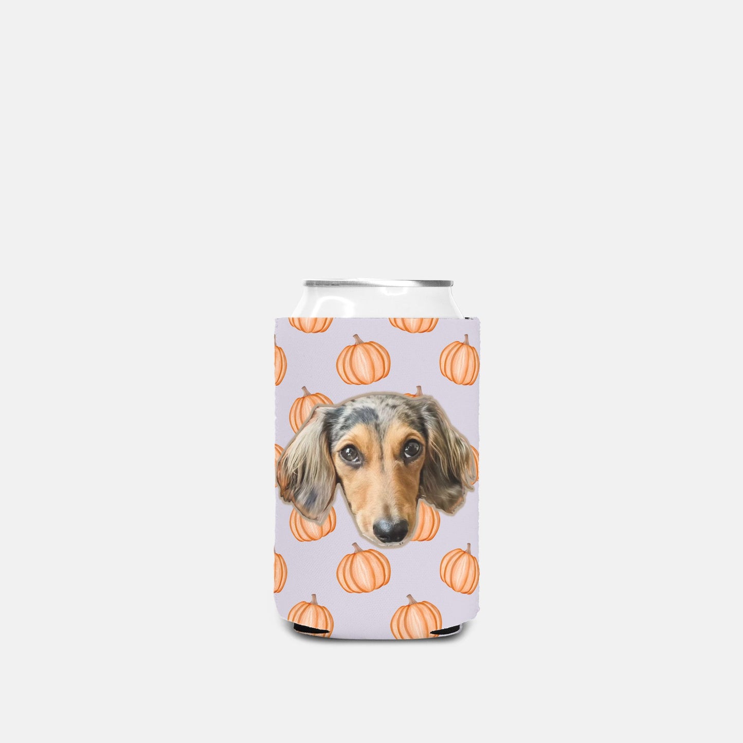 Pumpkin Pastel Party Custom Can Cooler Koozie