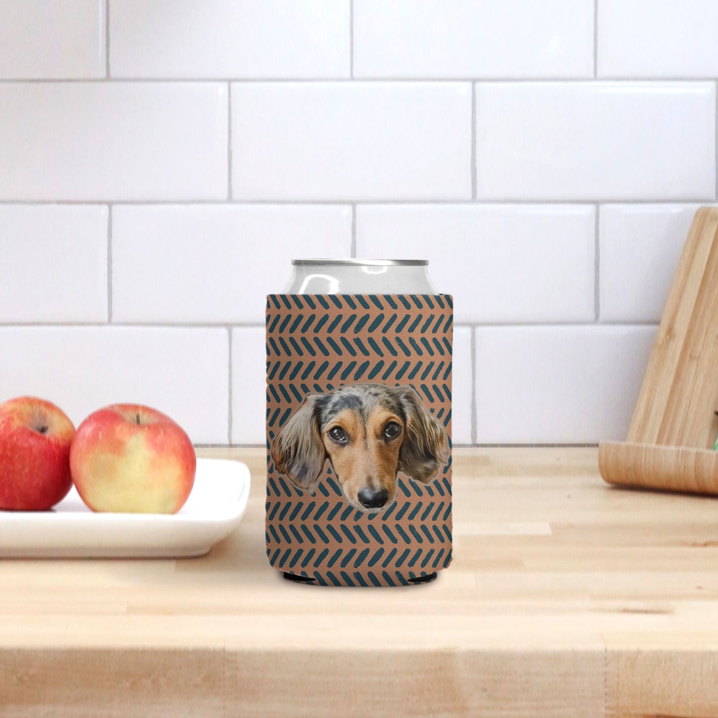 Dashing Into Fall Custom Can Cooler Koozie