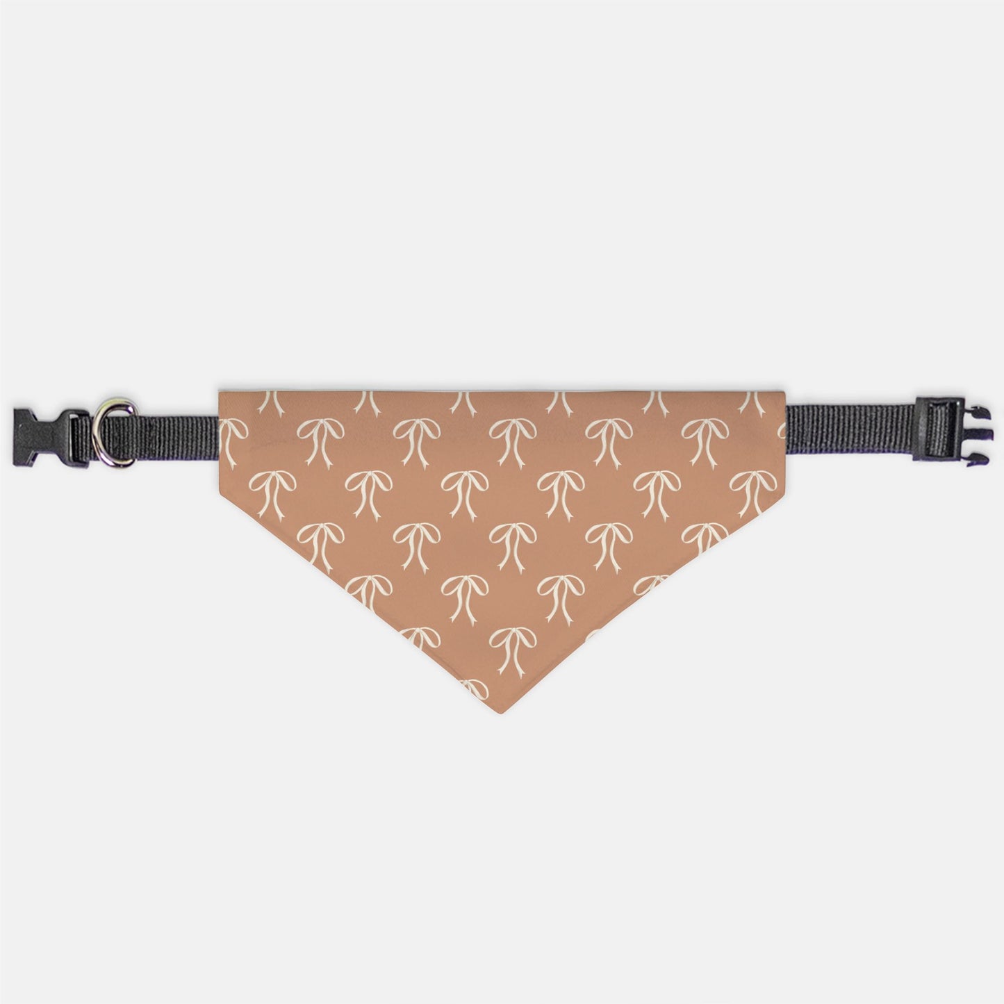 Fall Coquette Bows On Bows On Collar Dog Bandana