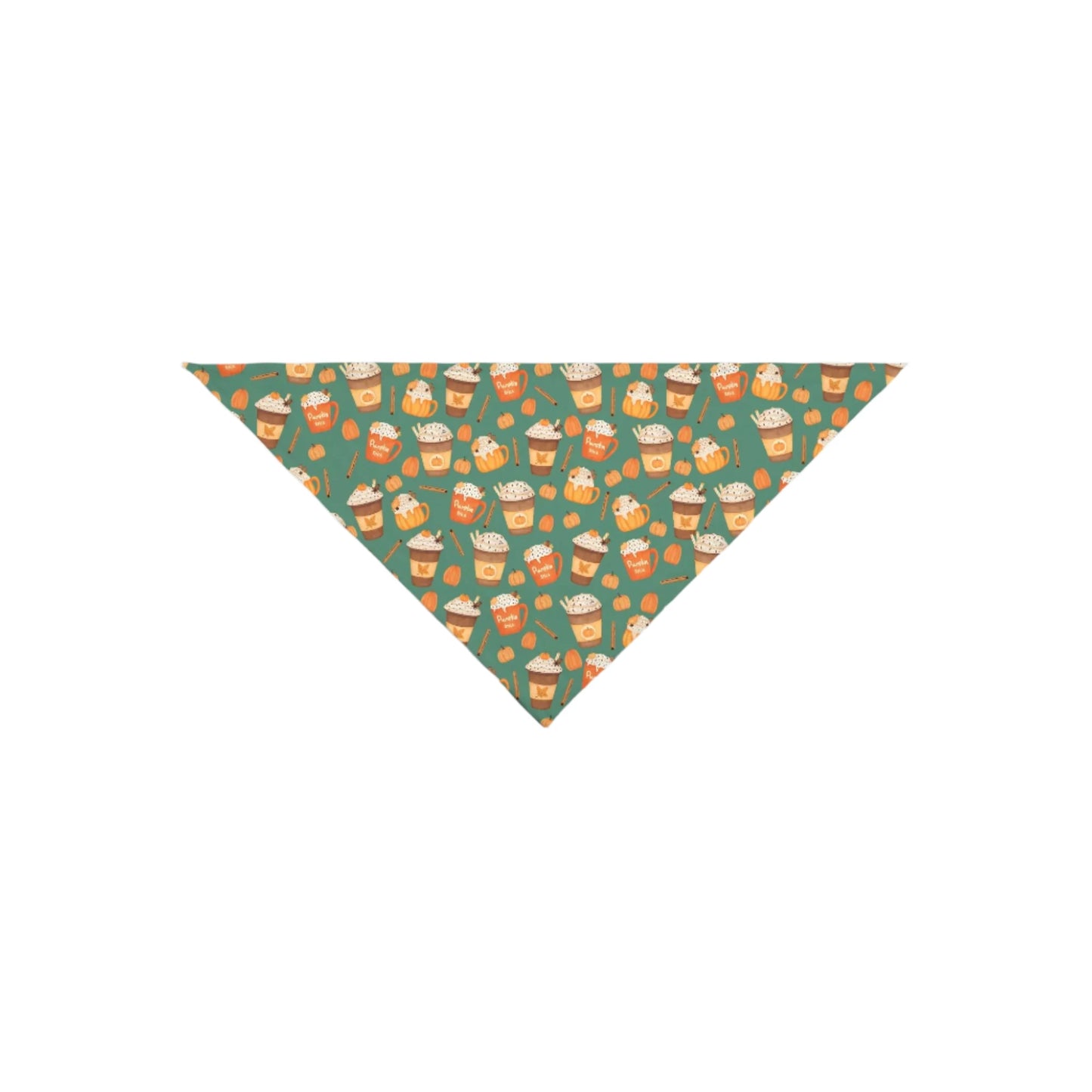 Pumpkin Spice Pawtte Custom Dog Bandana