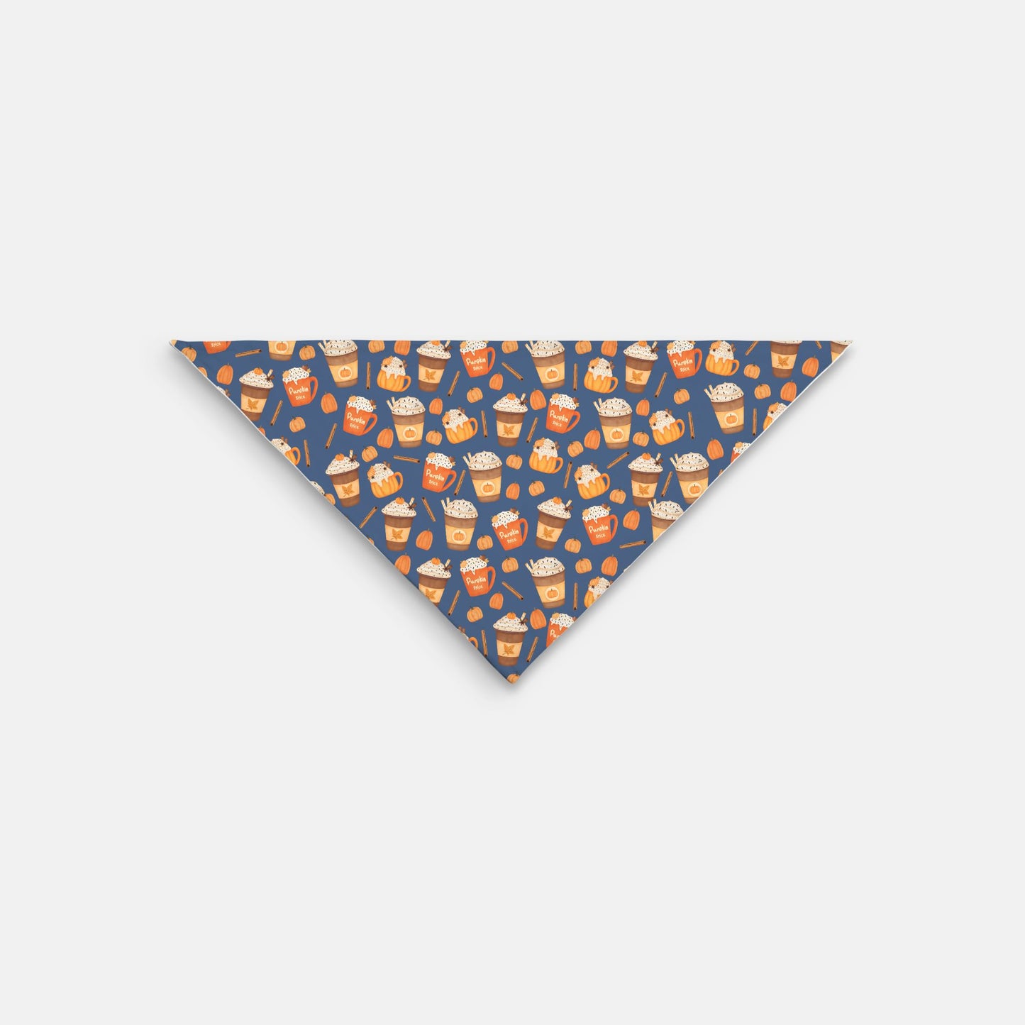 Pumpkin Spice Pawtte Custom Dog Bandana