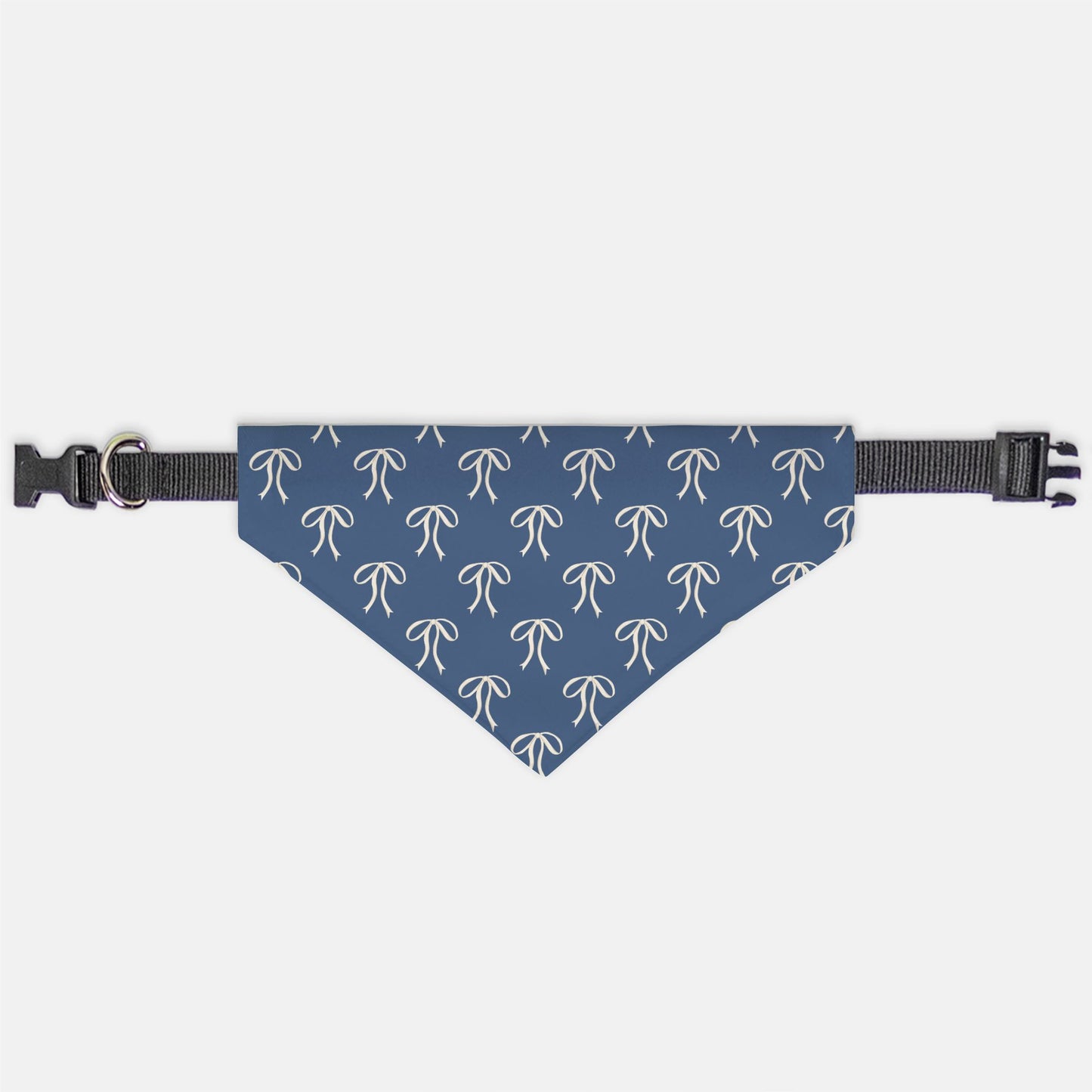 Fall Coquette Bows On Bows On Collar Dog Bandana