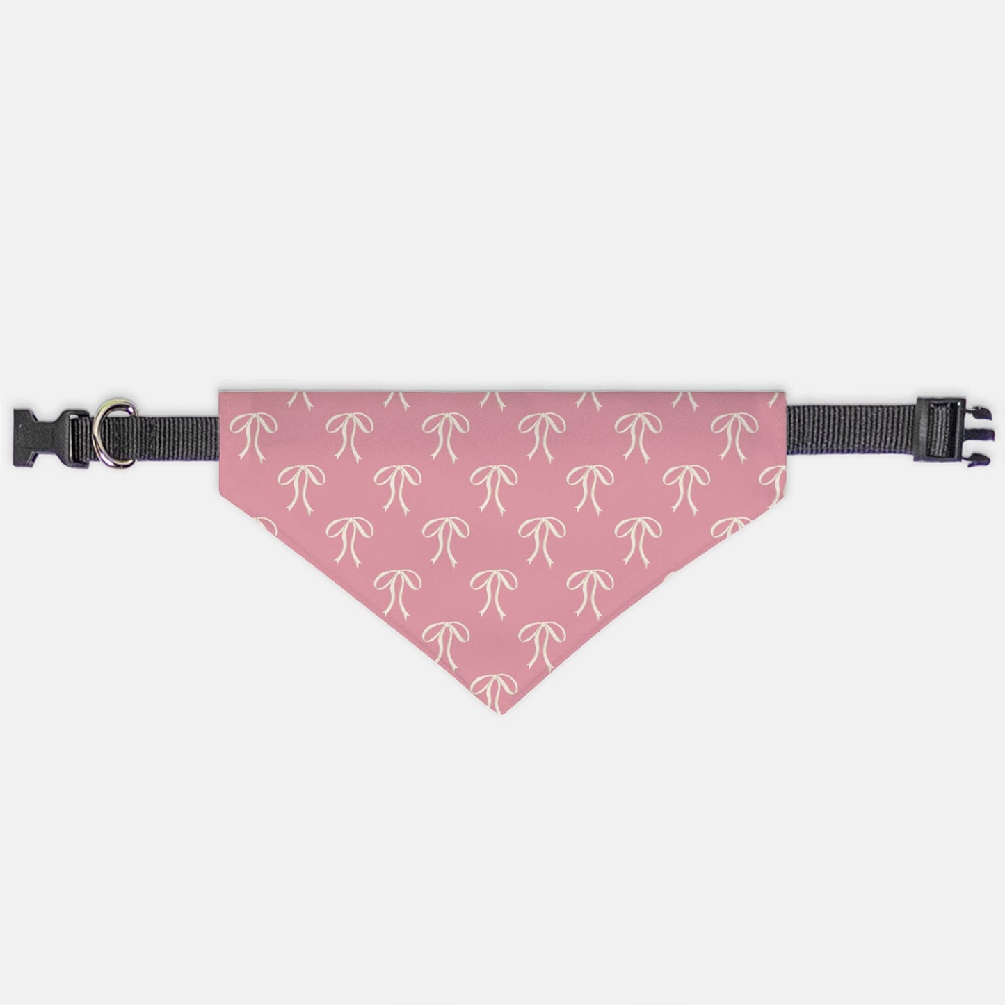 Fall Coquette Bows On Bows On Collar Dog Bandana