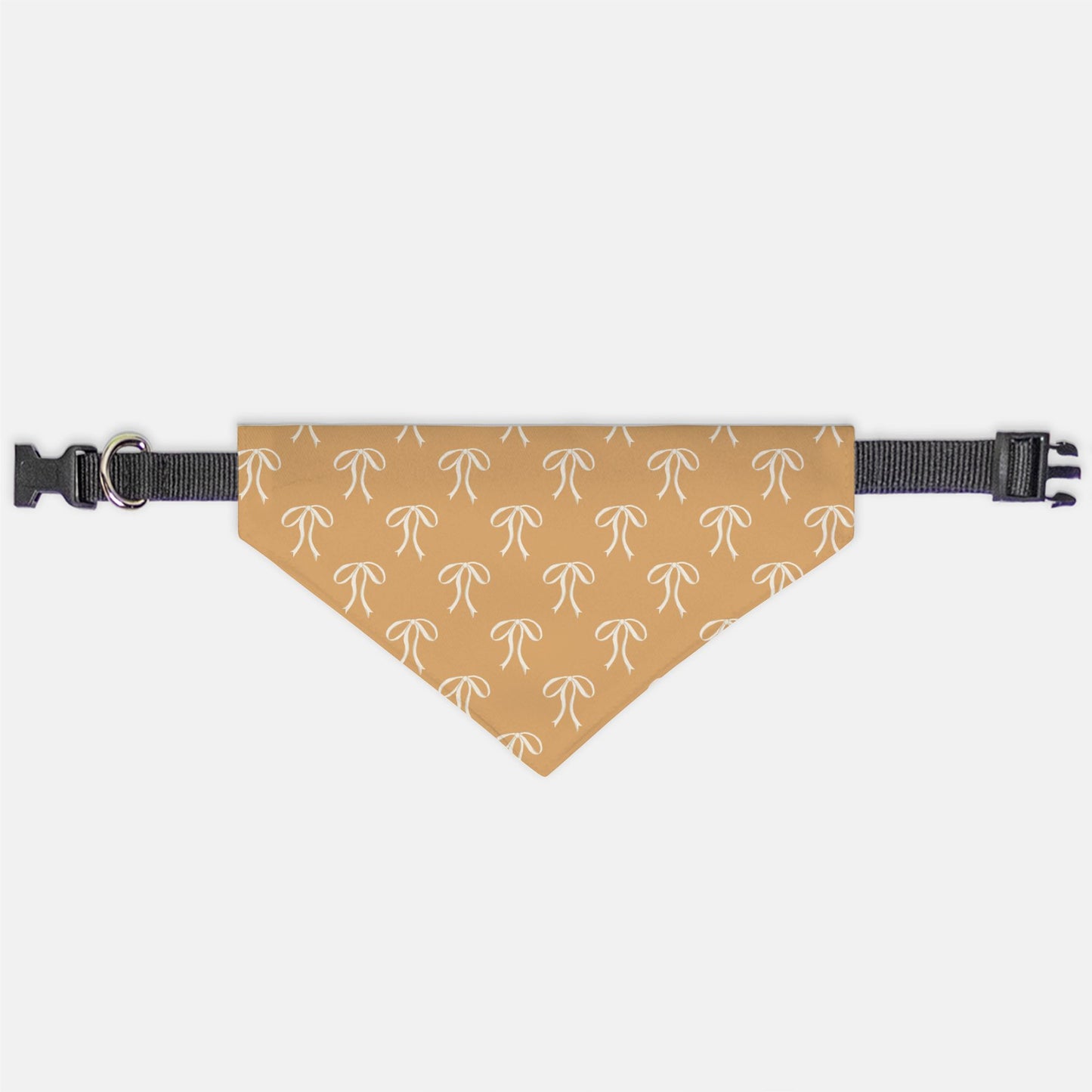 Fall Coquette Bows On Bows On Collar Dog Bandana