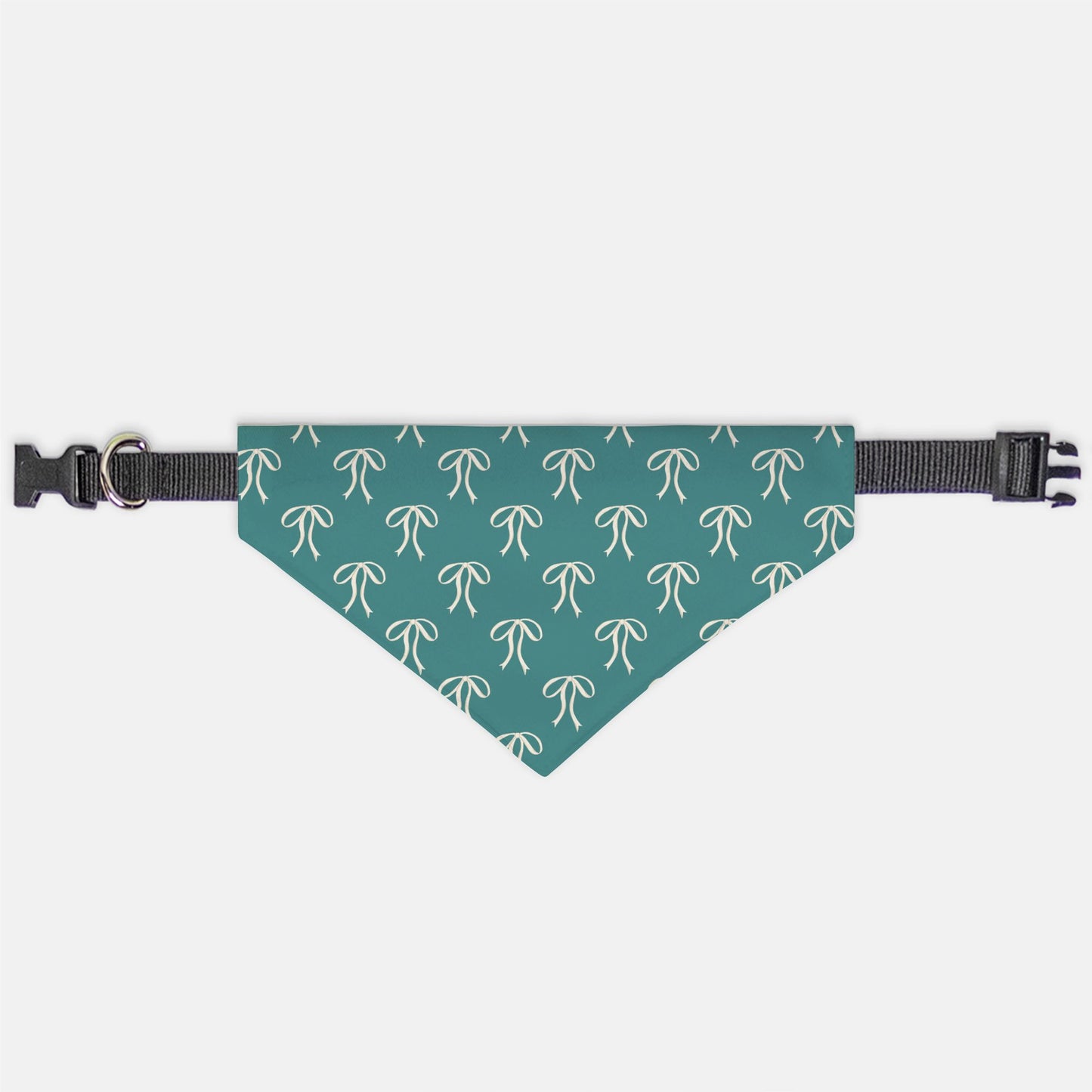 Fall Coquette Bows On Bows On Collar Dog Bandana