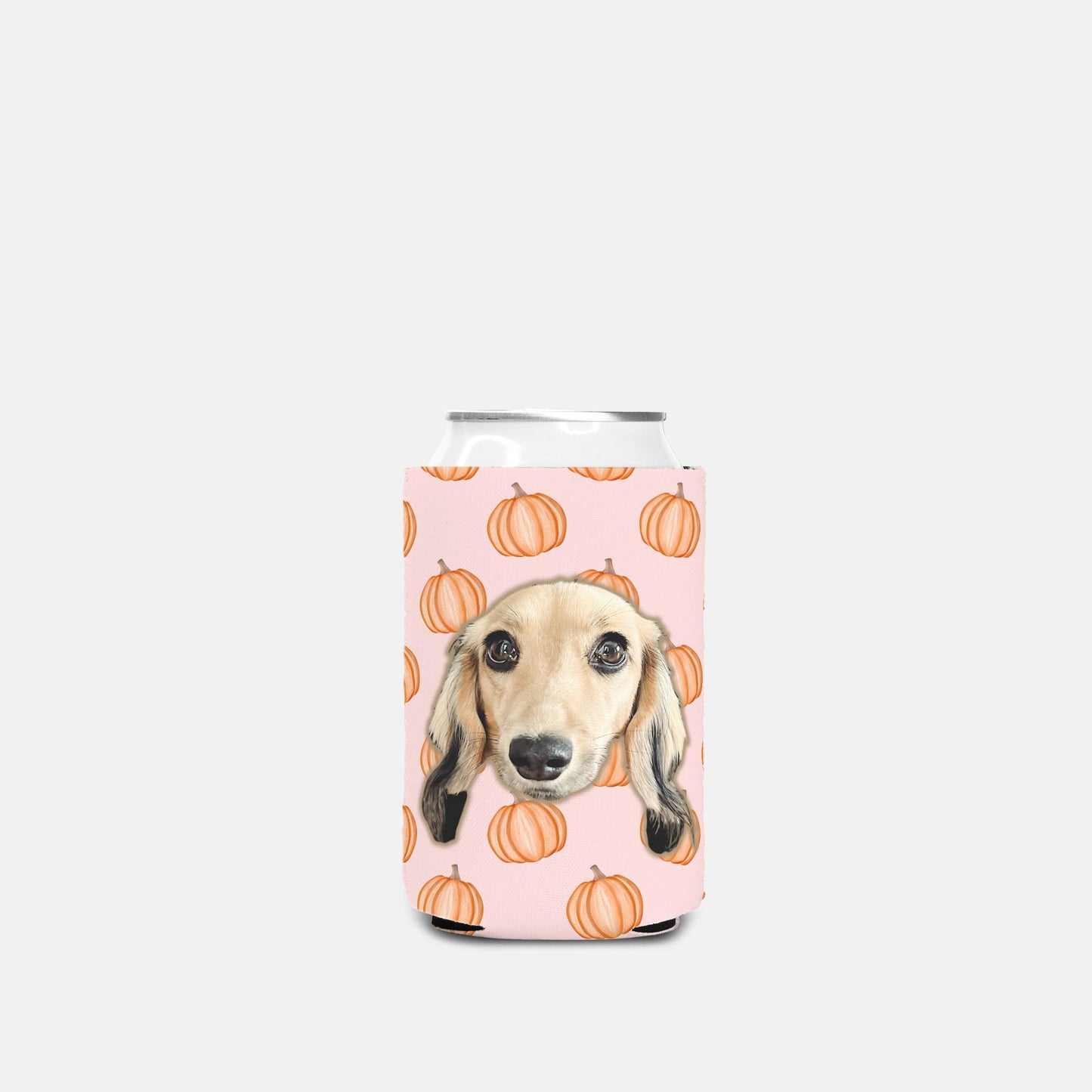 Pumpkin Pastel Party Custom Can Cooler Koozie