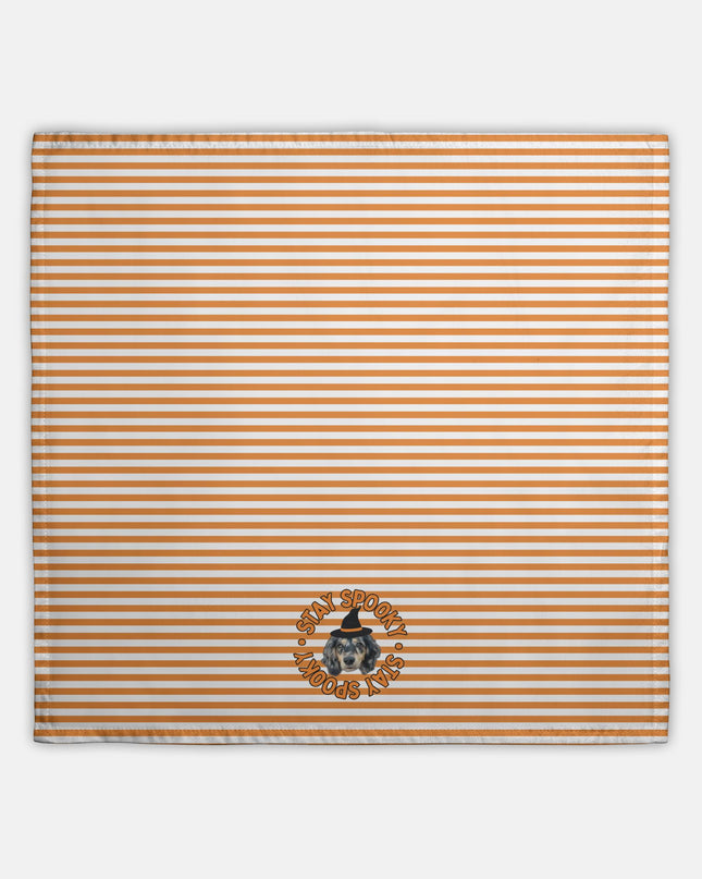Hostess Towel -  Custom 'Stay Spooky' Stripes