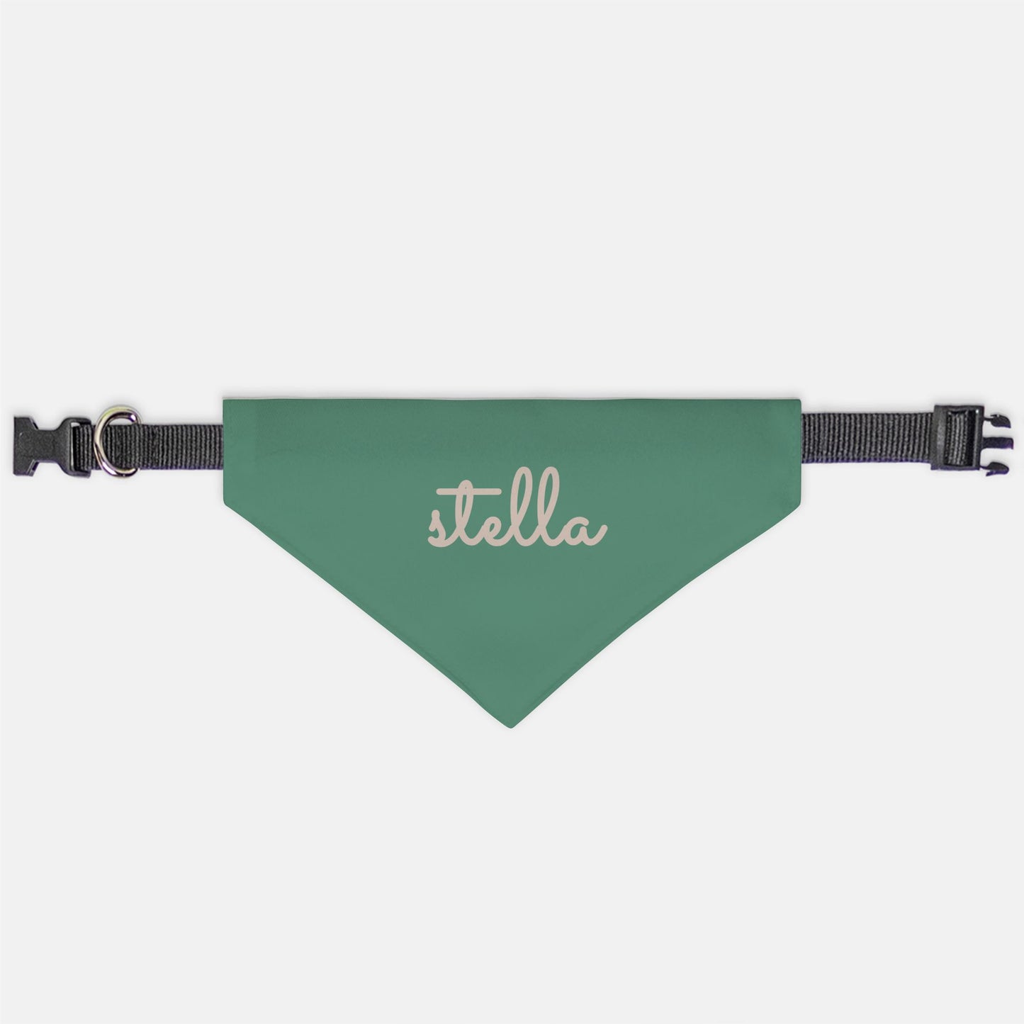 Simple Fall Cursive On Collar Dog Bandana