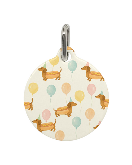 Pet Tag - Hot Dog Party Parade