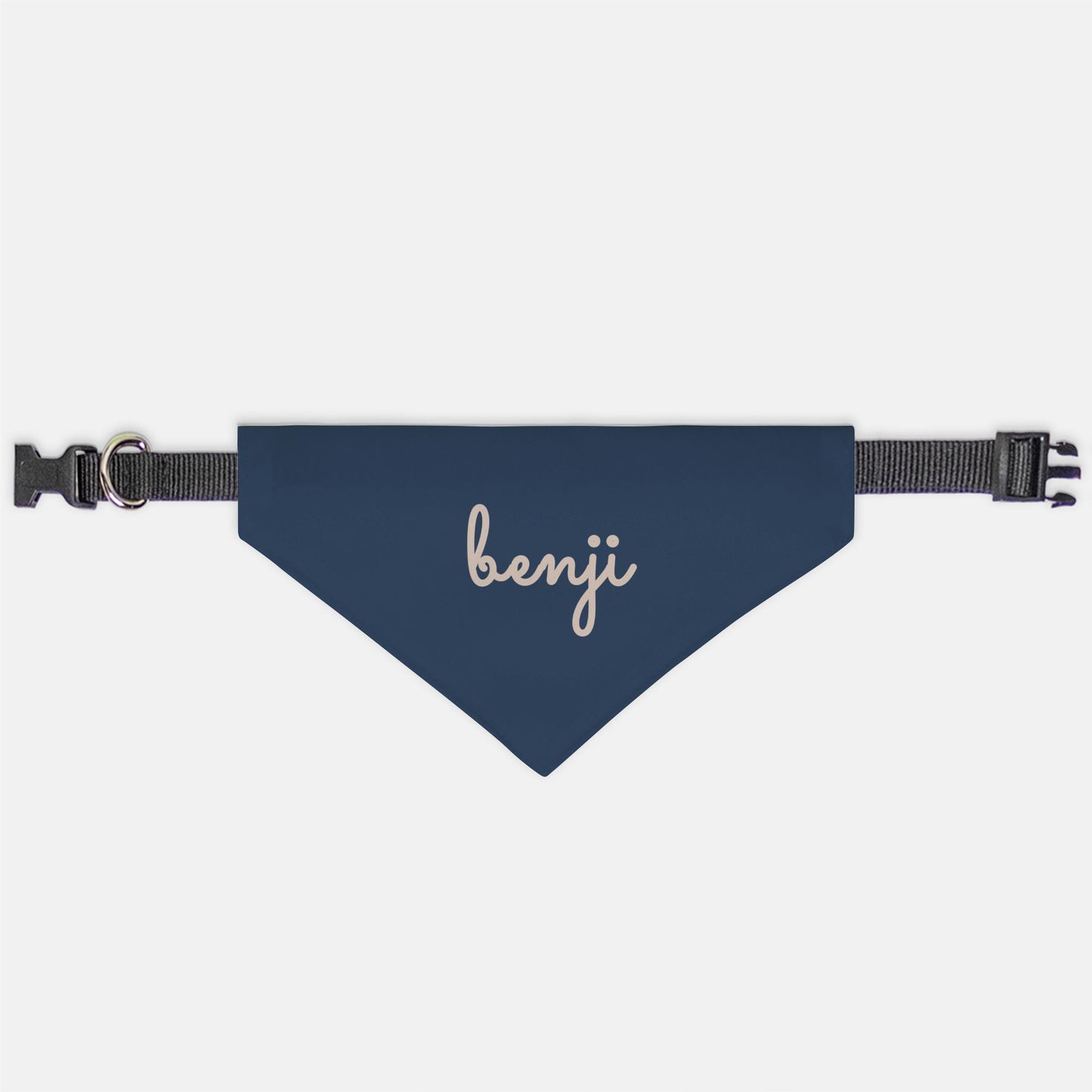 Simple Fall Cursive On Collar Dog Bandana