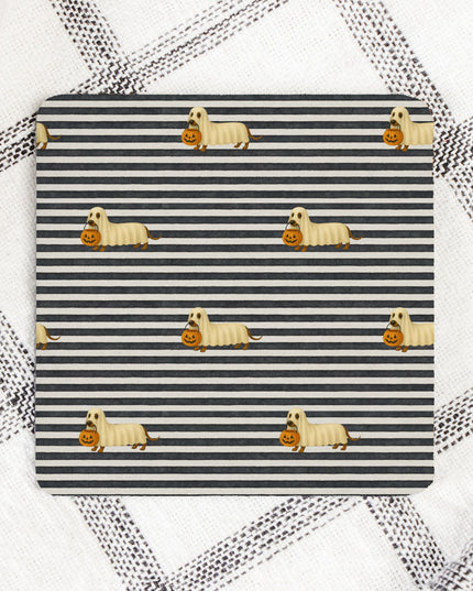 Coaster Neoprene Back (Square) 4PK - Variety Halloween