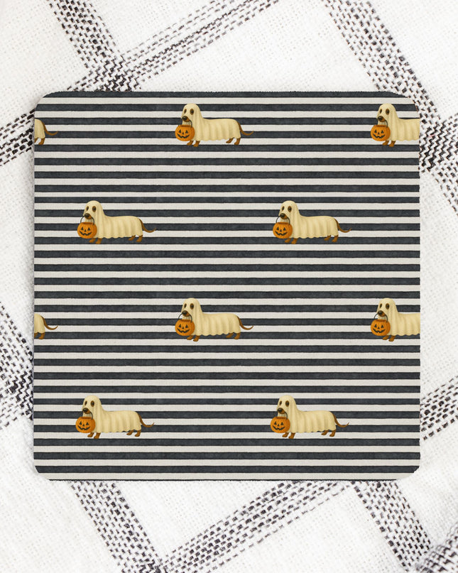 Coaster Neoprene Back (Square) 4PK - Variety Halloween