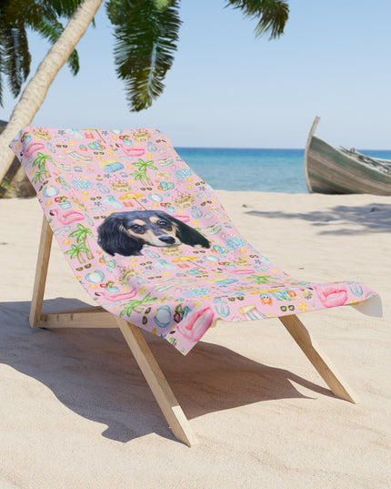 Beach Pawty Custom Beach Towel