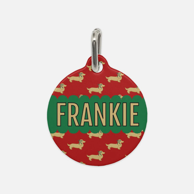 Pet Tag - Dach of Gold Long-Haired Coquette