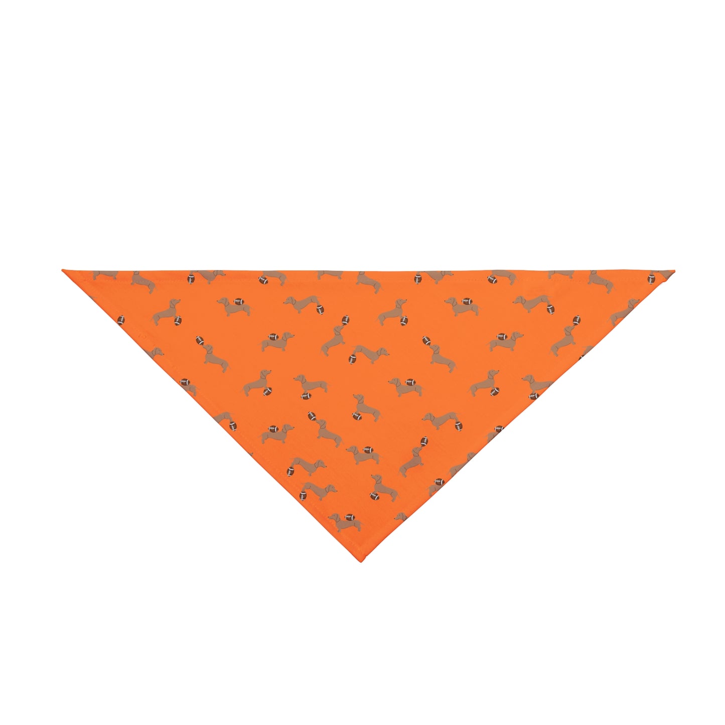 Football Frank Tie On Dog Bandana