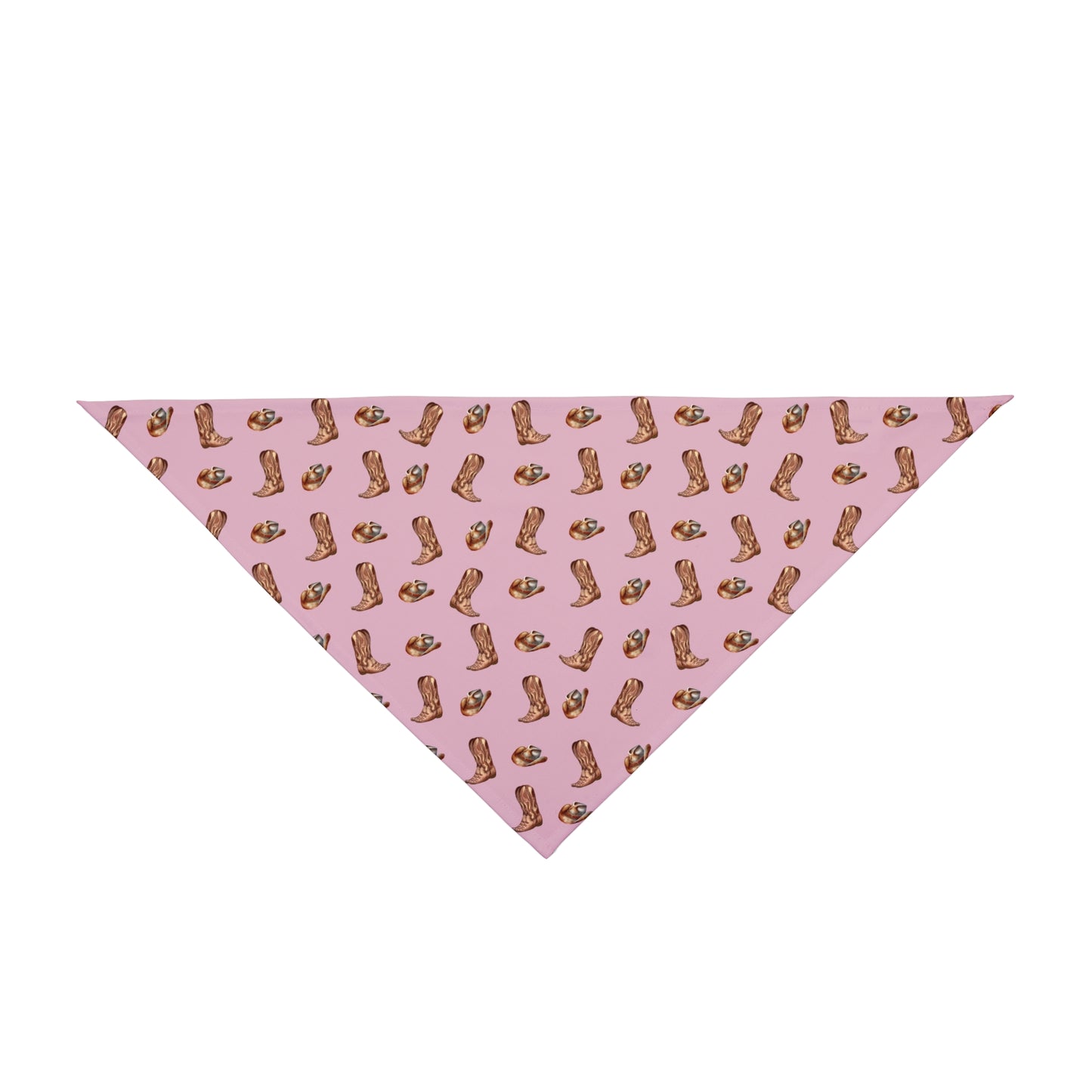 Western Woof Tie On Dog Bandana