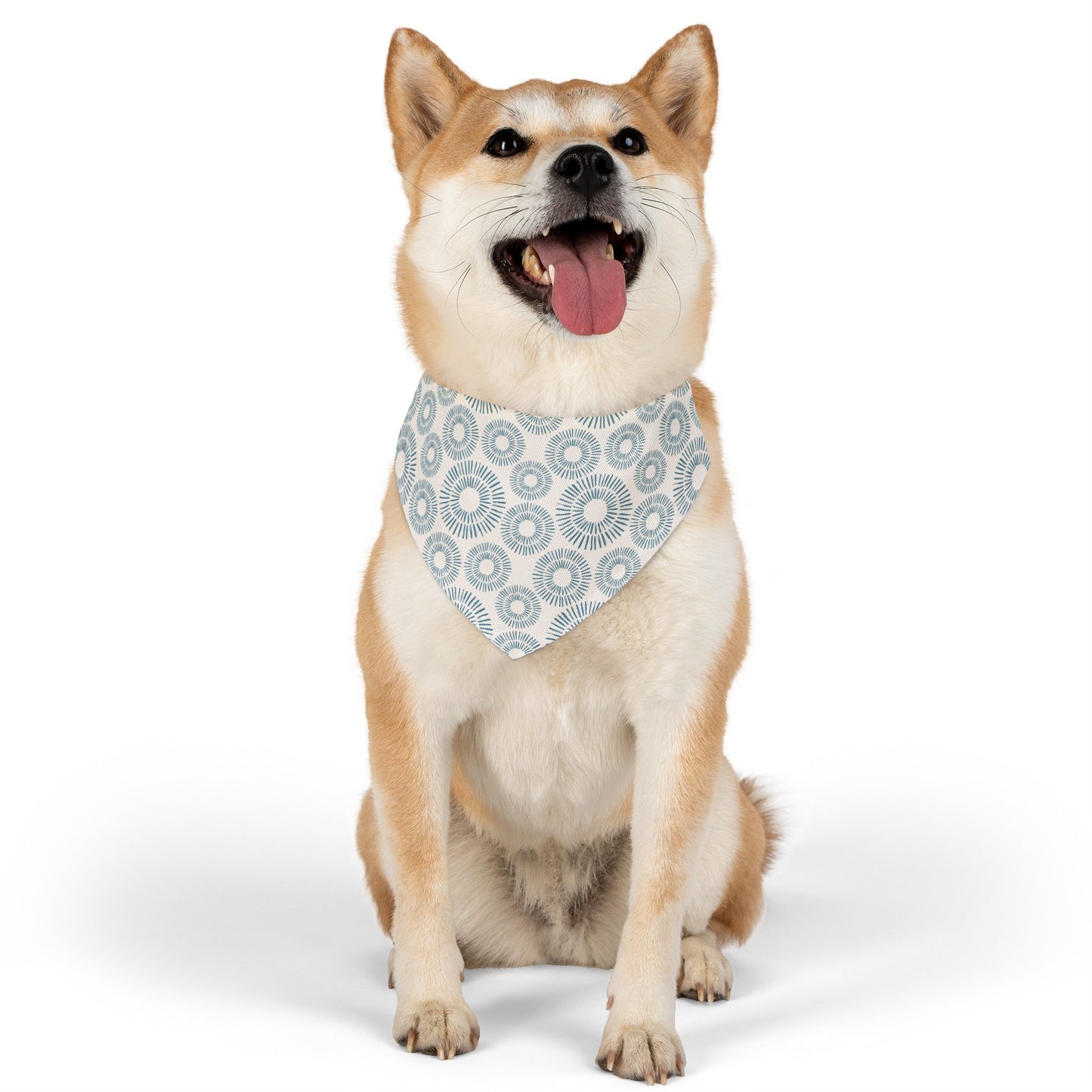 Indigo Burst Collar Bandana