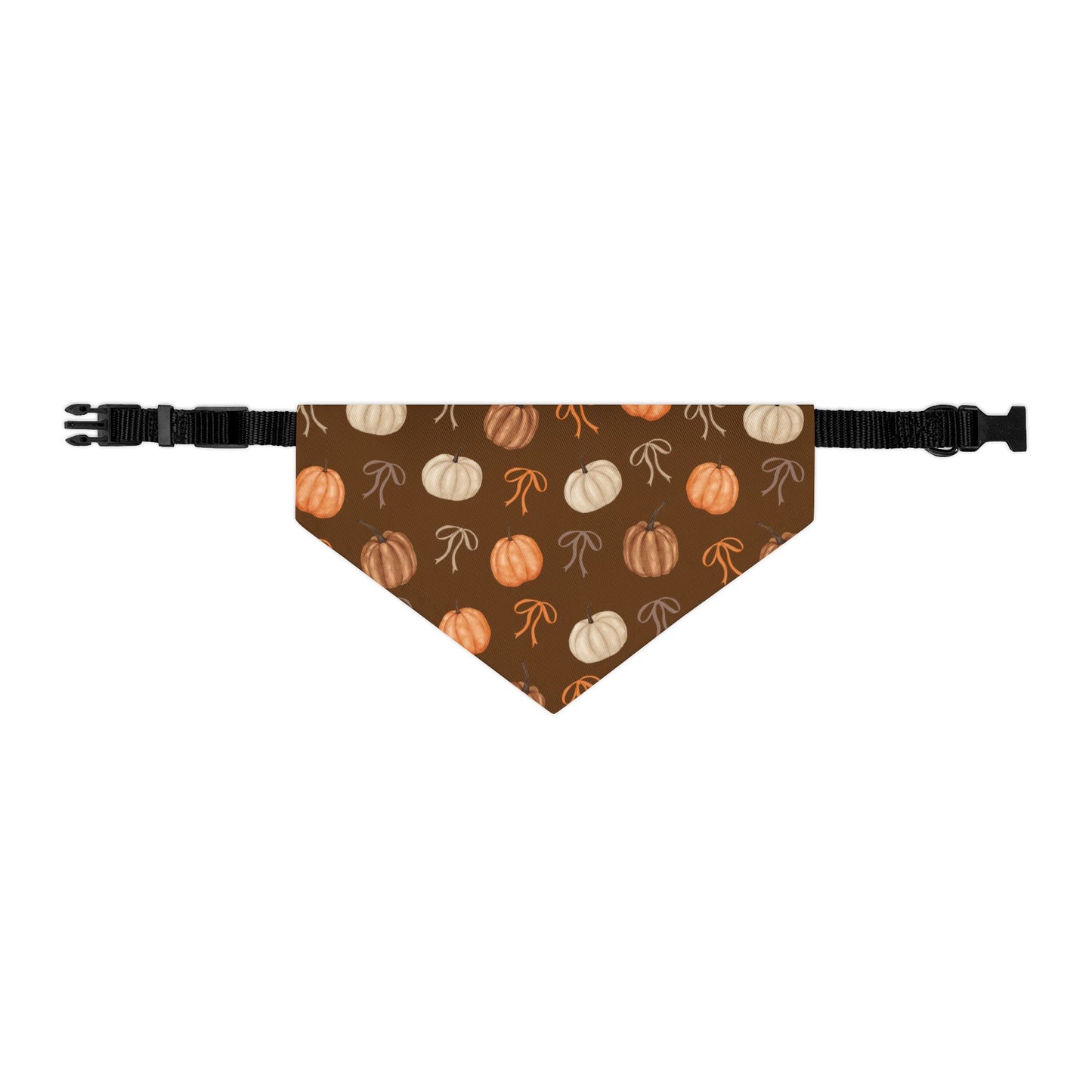 Autumn Coquette On Collar Dog Bandana