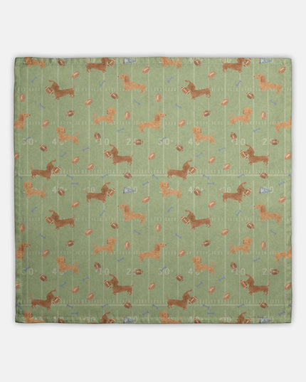 Hostess Towel - Touchdown Dachshunds