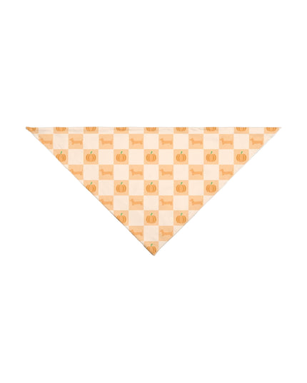 Pumpkin & Dachshund themed bandana from my doxie depot