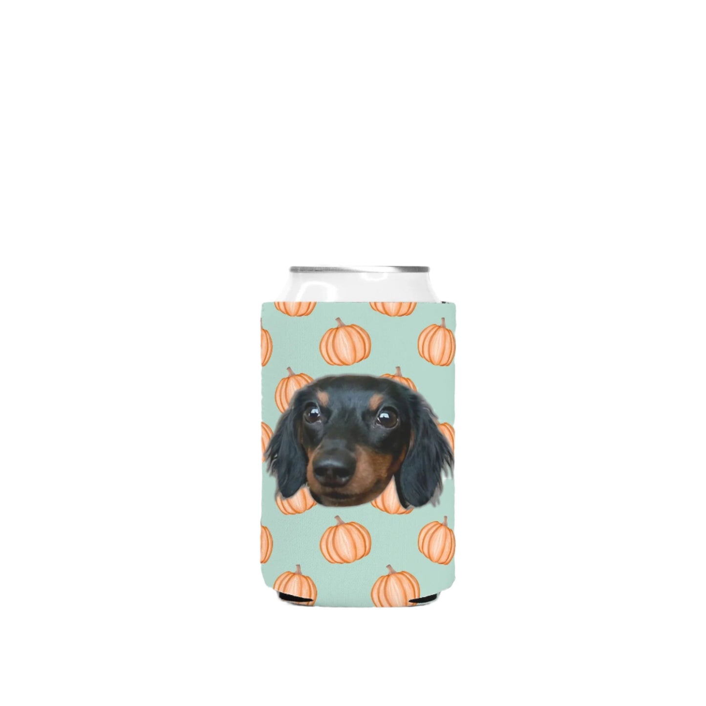 Pumpkin Pastel Party Custom Can Cooler Koozie