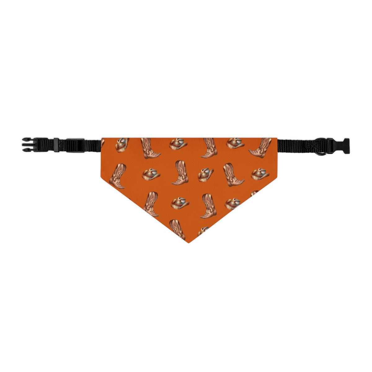 Western Woof Collar Custom Dog Bandana