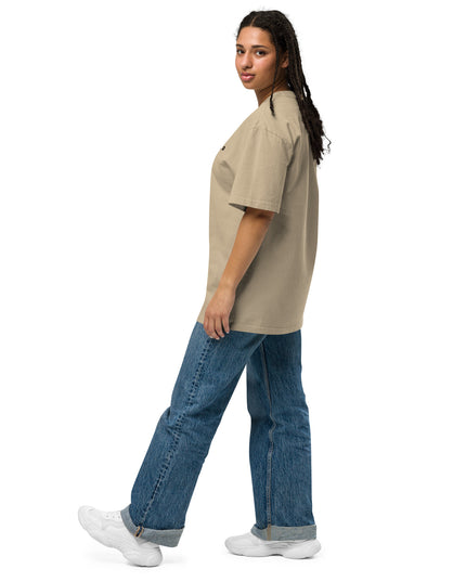 'Stay Wild' Oversized Faded T-Shirt