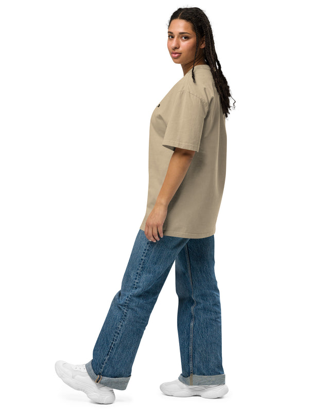 'Stay Wild' Oversized Faded T-Shirt