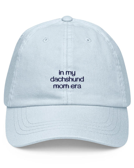 'In My Dachshund Mom Era' Pastel Baseball Hat