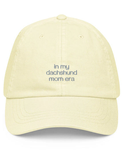 'In My Dachshund Mom Era' Pastel Baseball Hat